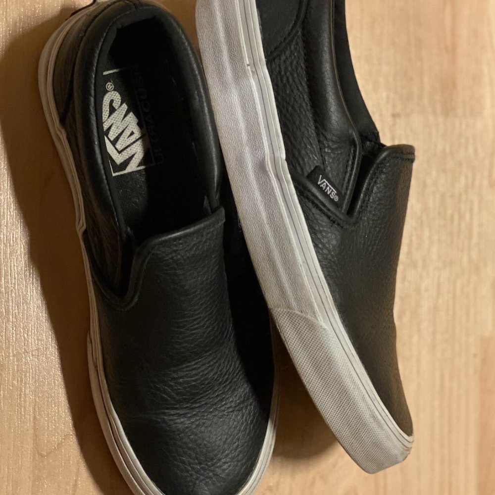 Vans Slip on Leather Shoe
